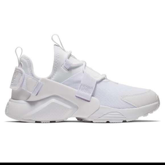 nike huarache city low white